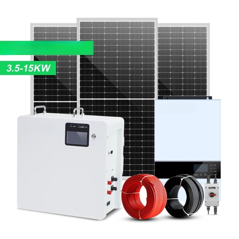 Renewable Energy Kit - 5-10kw Wall Mounted Solar Panel Kit