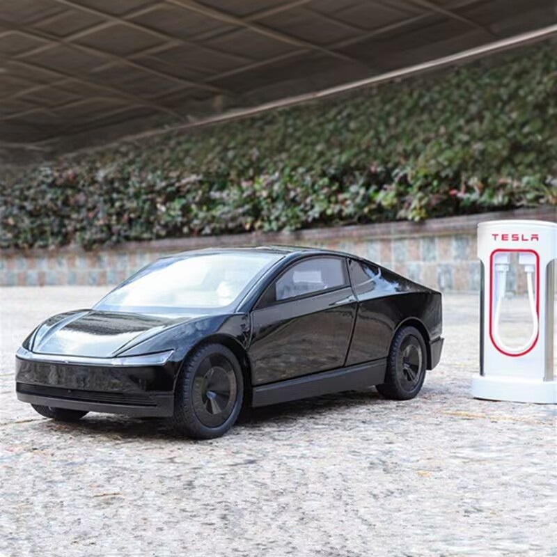 Renewable Energy Kids - 1:24 CyberCab Robotaxi Alloy Driverless Taxi
