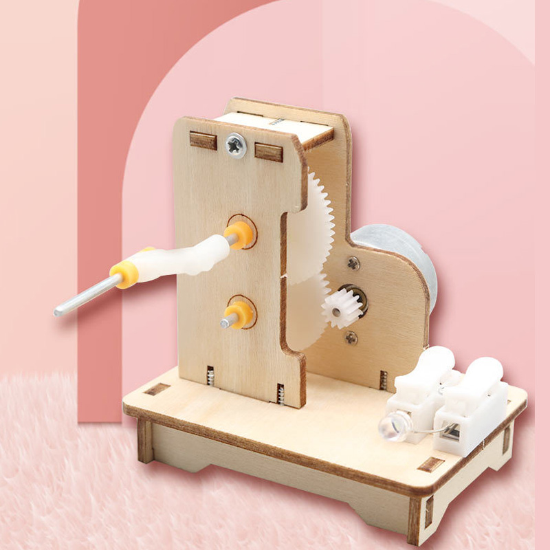 Renewable Energy Project - DIY Mini Hand Generator DIY Science