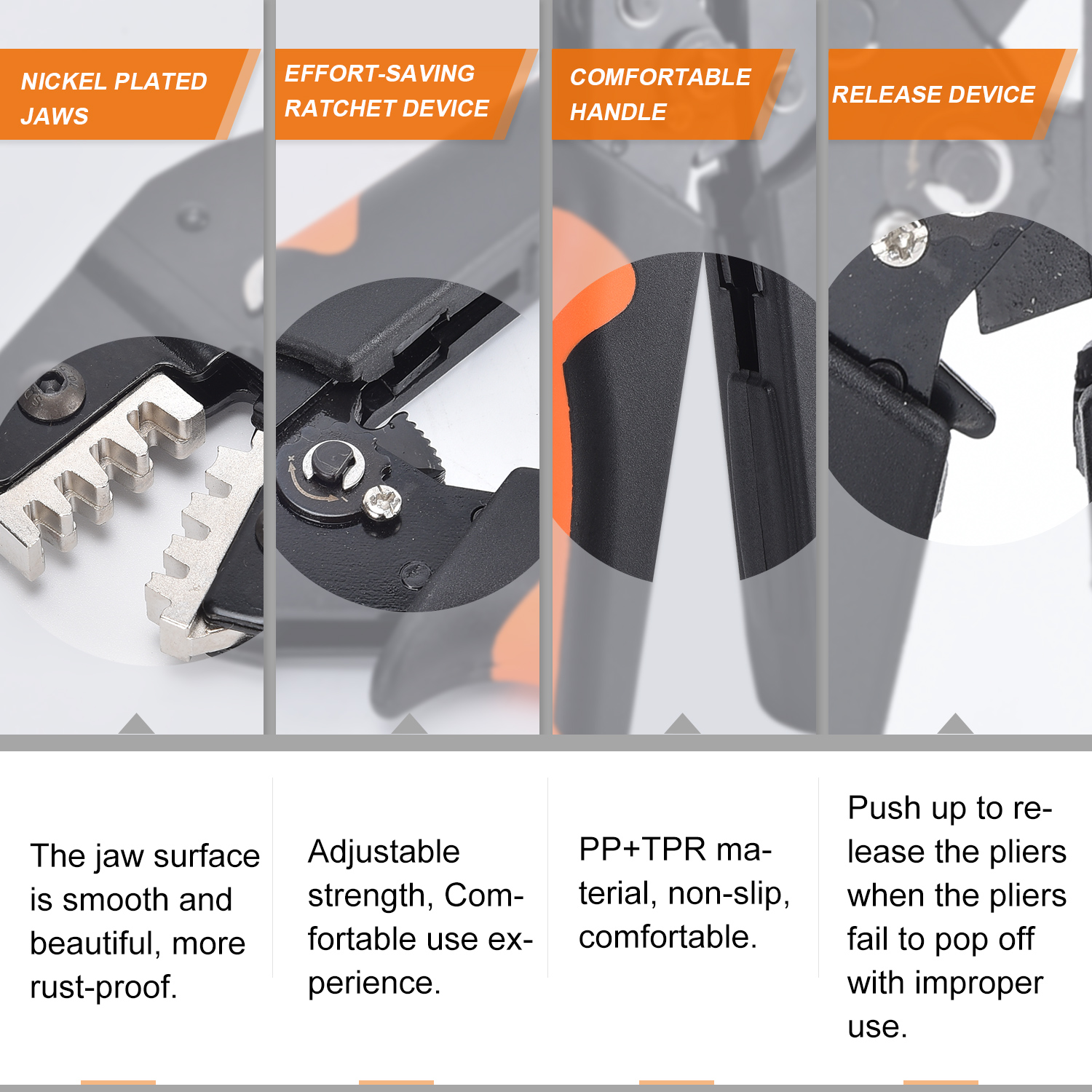 SN-58B Crimping Pliers Kit Qui - Renewable Energy Kit incelemesi ve fiyatı