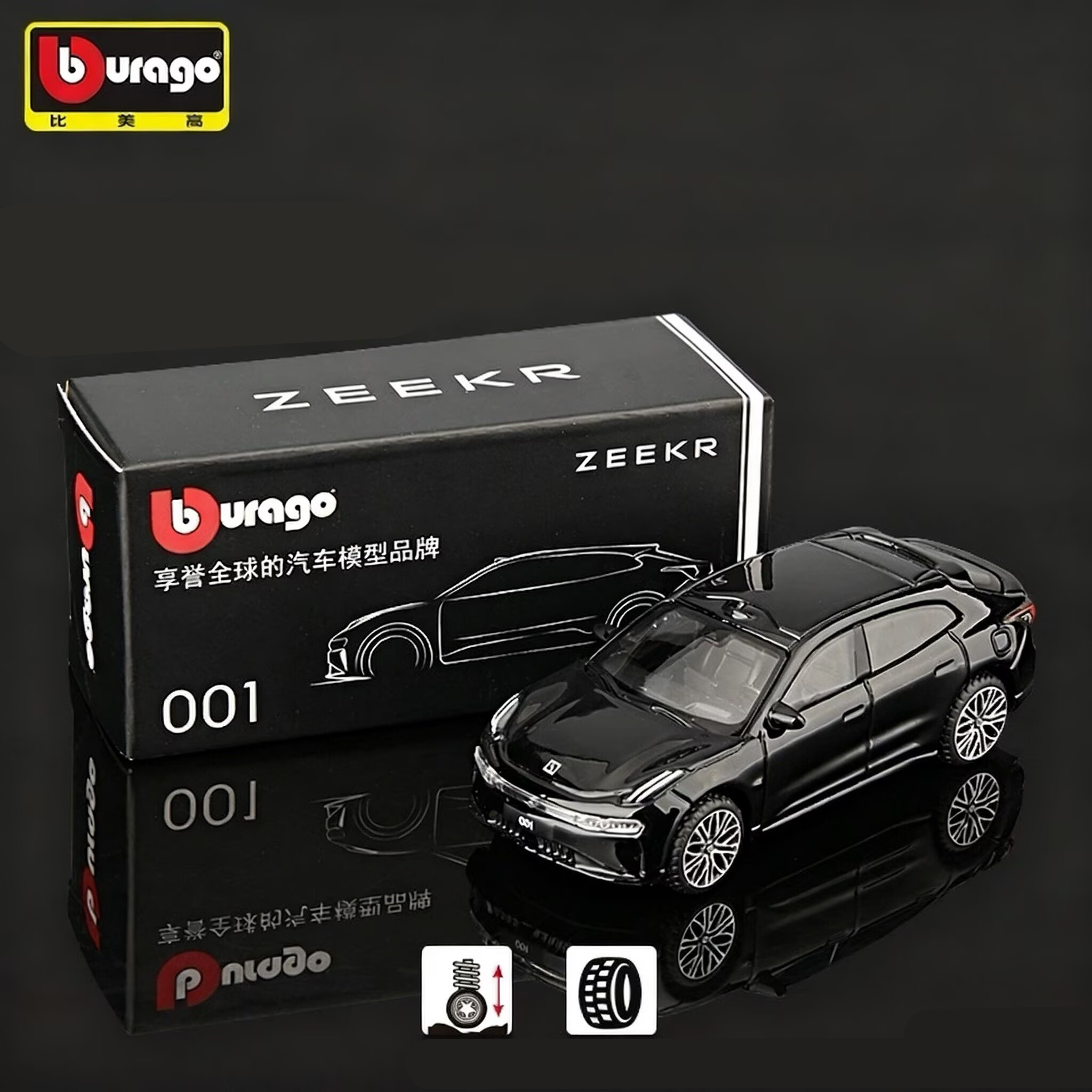Bburago 1:64 2025 ZEEKR 001 00 - Renewable Energy Kids incelemesi ve fiyatı