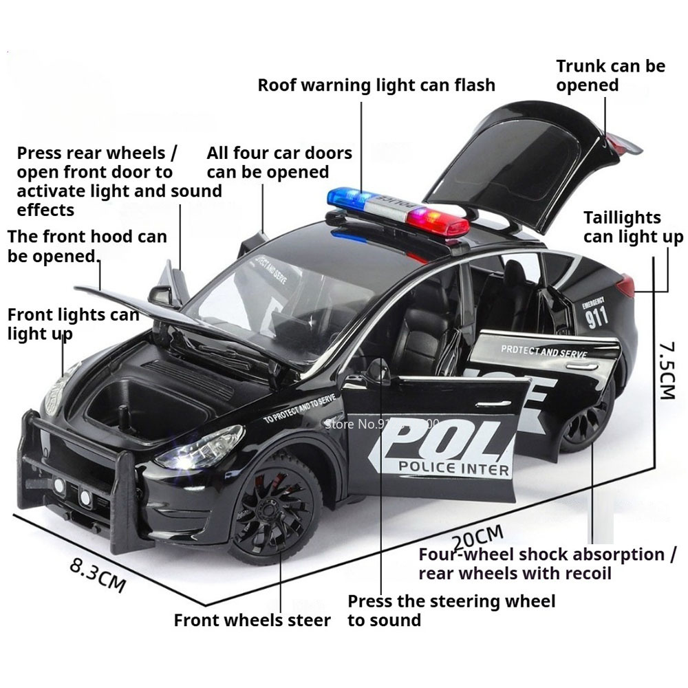 1:24 Scale Model Y Car Models  - Renewable Energy Kids incelemesi ve fiyatı