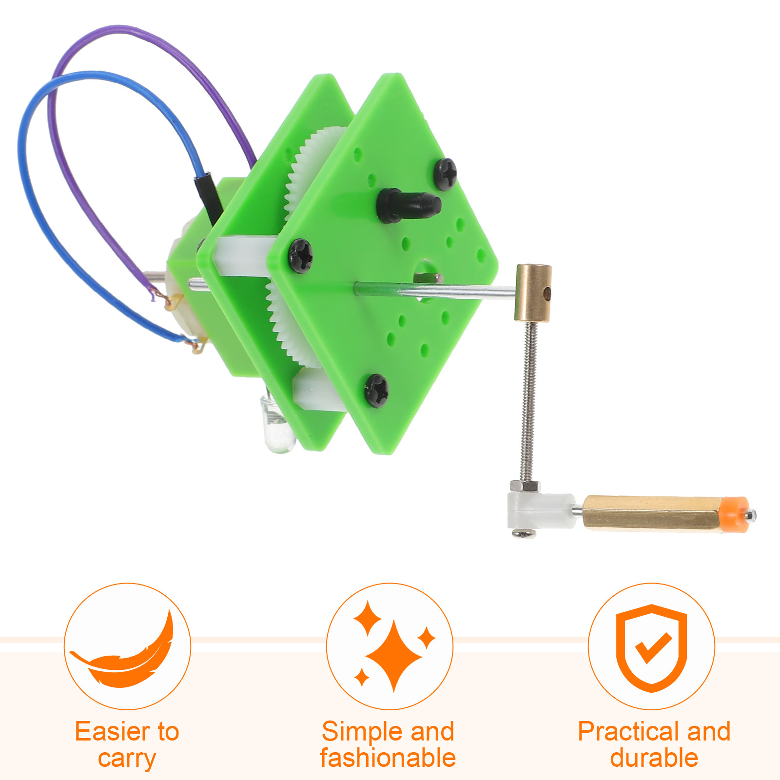 Hand-Cranked Generator DIY Sci - Renewable Energy Kids incelemesi ve fiyatı