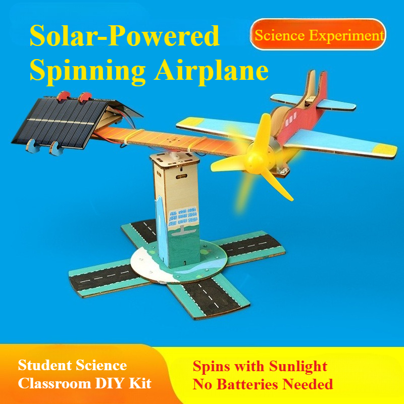 DIY Spinning Airplane Kit Sola - Renewable Energy Project incelemesi ve fiyatı
