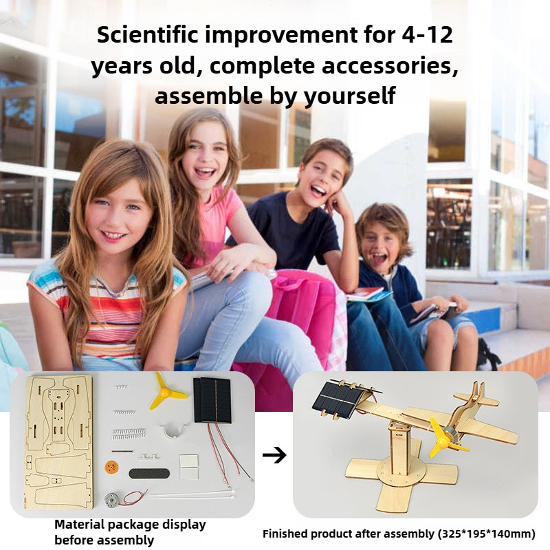 DIY Spinning Airplane Kit Sola - Renewable Energy Project incelemesi ve fiyatı