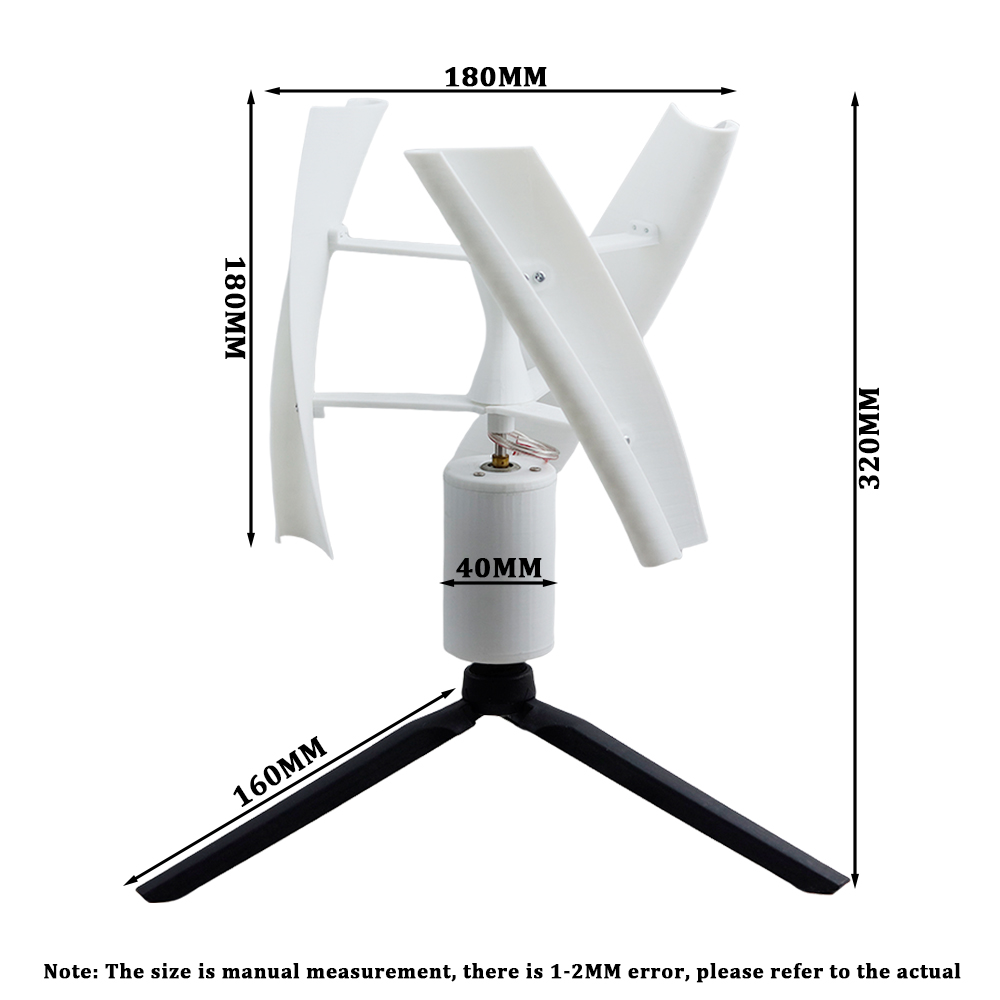 Vertical Axis Brushless DC Gen - Renewable Energy Kit incelemesi ve fiyatı
