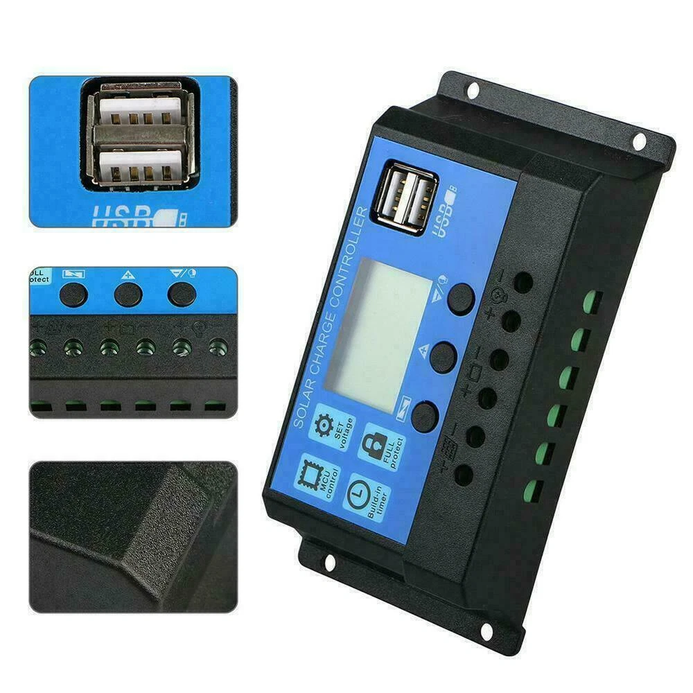 PWM 20A 12/24V Regulator Solar - Pwm Charge Controller incelemesi ve fiyatı