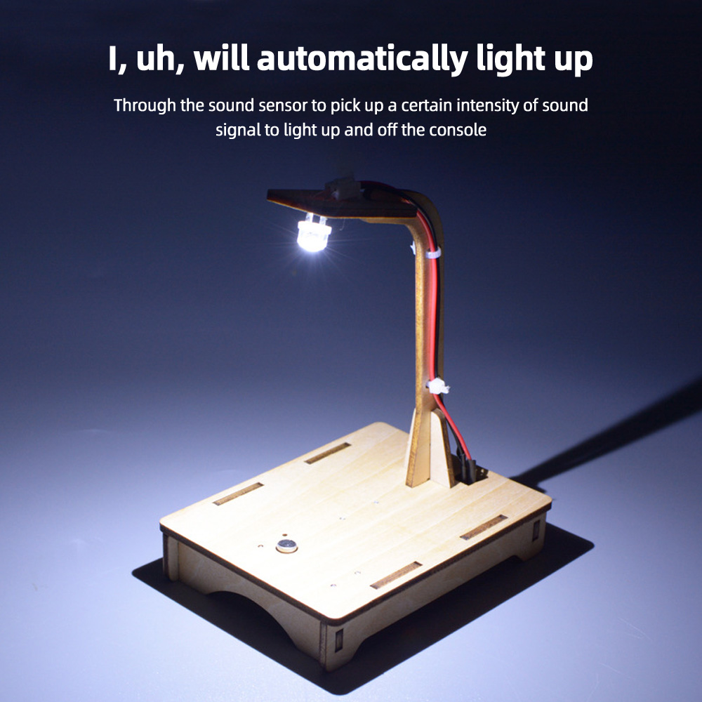 DIY Voice Sensor lamp Science  - Renewable Energy Project incelemesi ve fiyatı