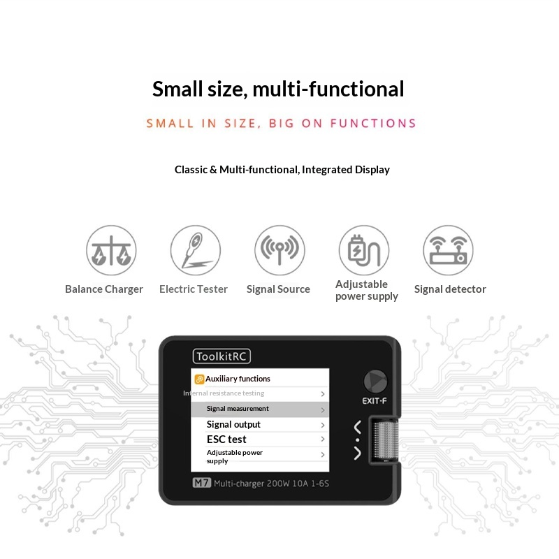 ToolkitRC M7 RC Multi Balance  - Pwm Charge Controller incelemesi ve fiyatı